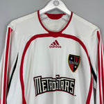 Shop 2006/07 NY/NJ METROSTARS *PLAYER ISSUE* L/S HOME SHIRT (L) ADIDAS, classic football shirts, vintage football shirts & retro soccer jerseys at Cult Kits