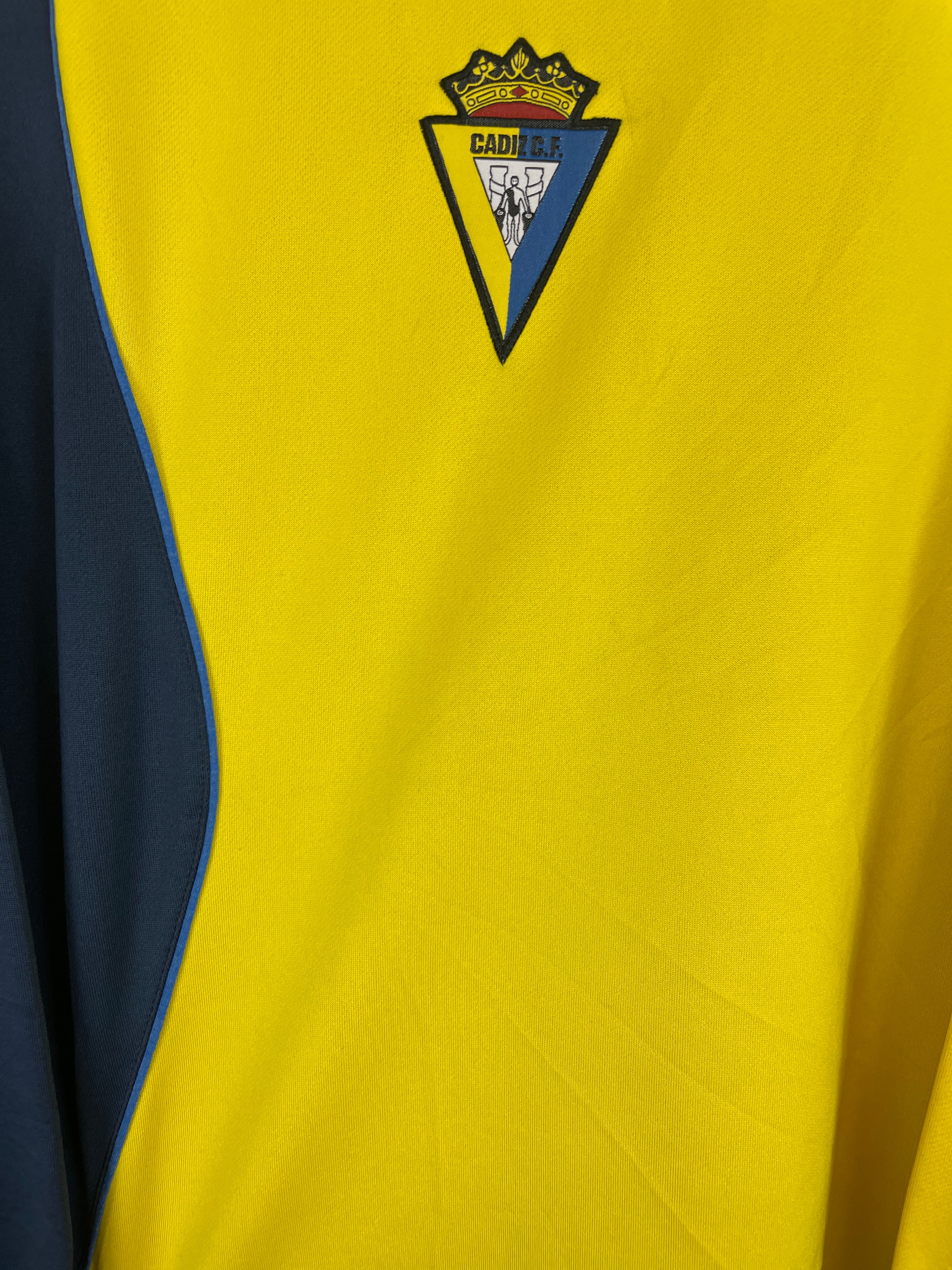 Shop 2005/06 CADIZ FC JUMPER (M) KELME, classic football shirts, vintage football shirts & retro soccer jerseys at Cult Kits