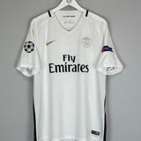 2016/17 PSG T.SILVA #2 C/L THIRD SHIRT (XL) NIKE