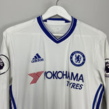 Shop 2016/17 CHELSEA CAHILL #24 L/S THIRD SHIRT (M) ADIDAS, classic football shirts, vintage football shirts & retro soccer jerseys at Cult Kits