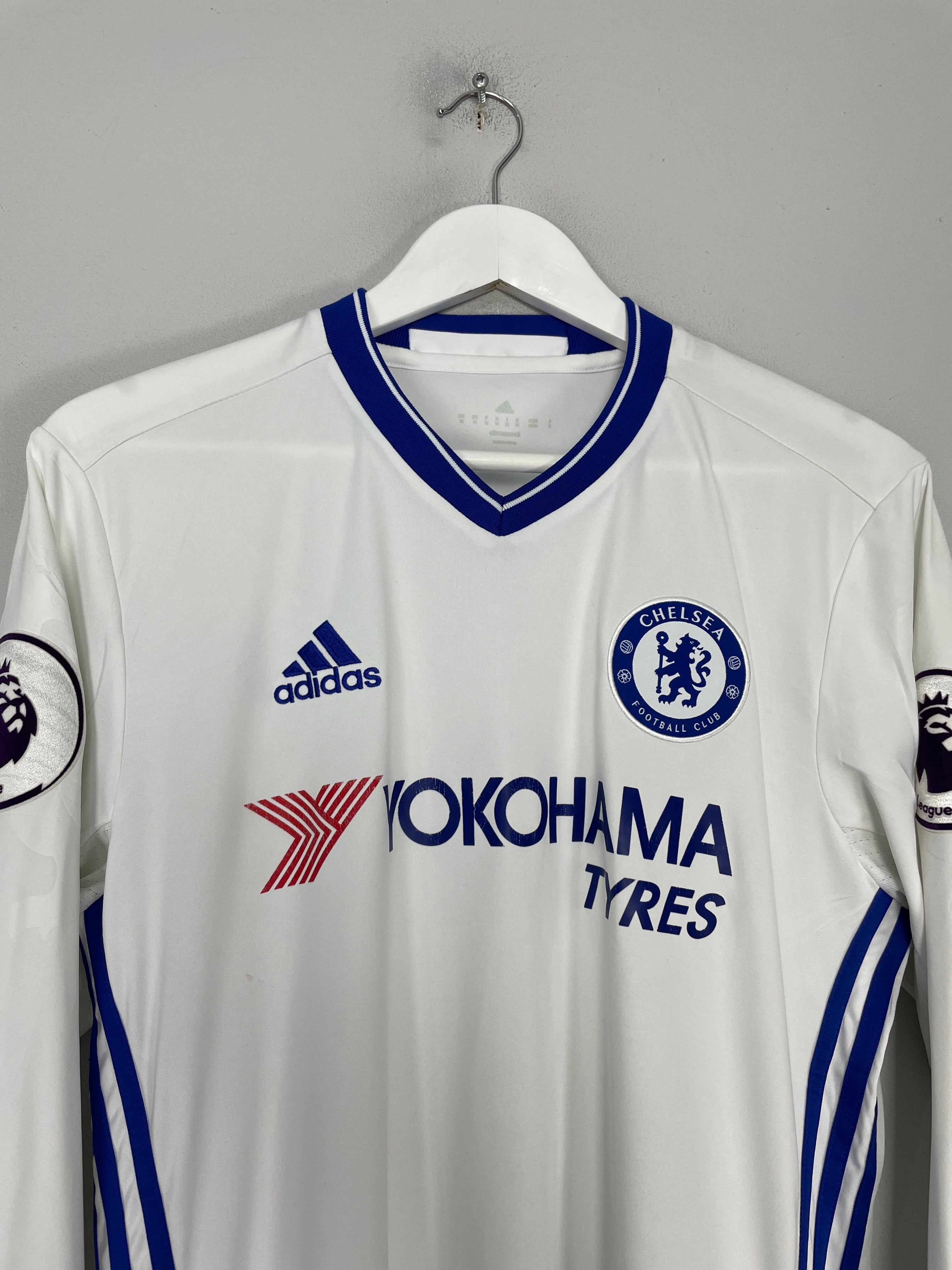 Shop 2016/17 CHELSEA CAHILL #24 L/S THIRD SHIRT (M) ADIDAS, classic football shirts, vintage football shirts & retro soccer jerseys at Cult Kits