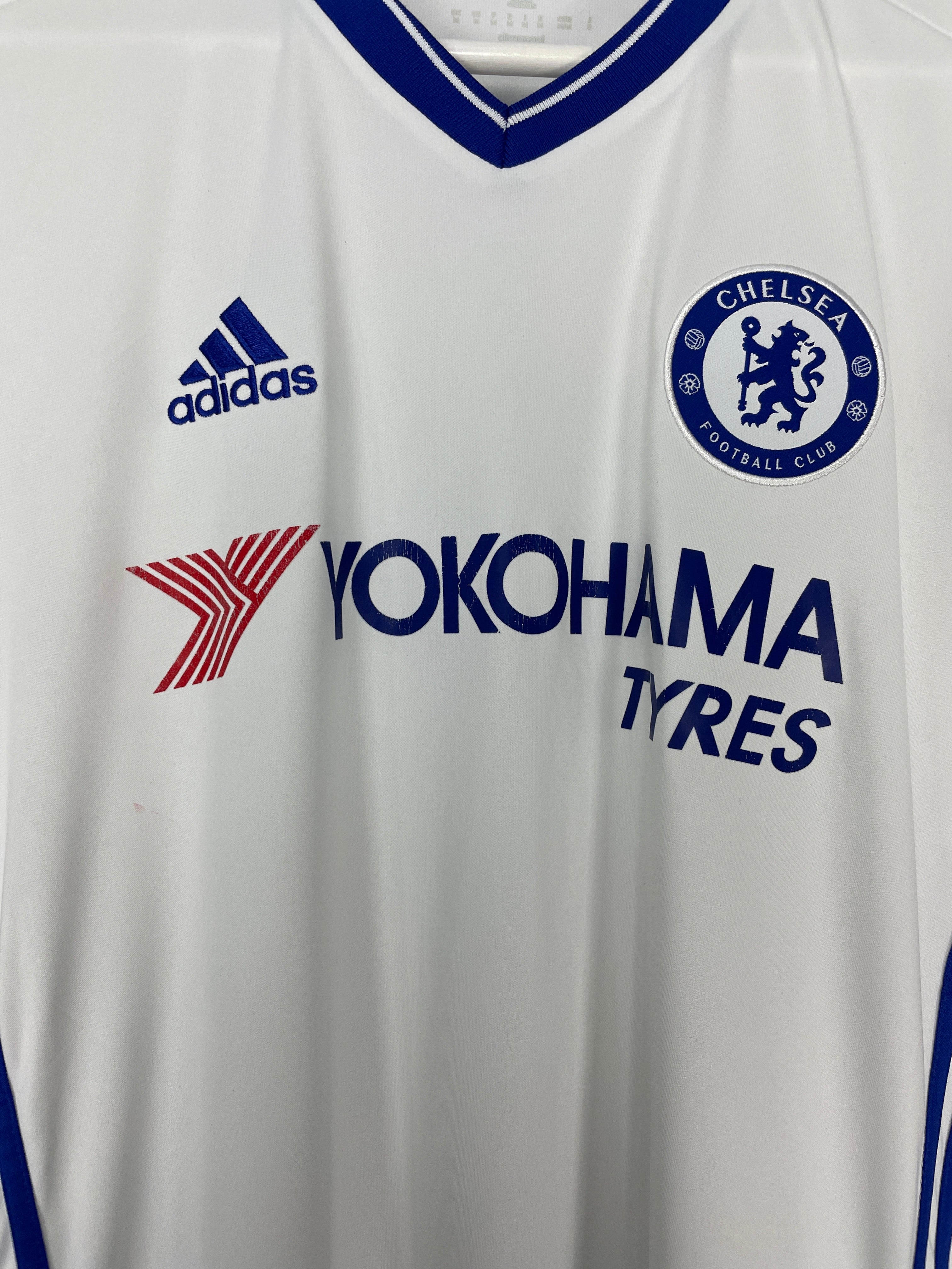 Shop 2016/17 CHELSEA CAHILL #24 L/S THIRD SHIRT (M) ADIDAS, classic football shirts, vintage football shirts & retro soccer jerseys at Cult Kits