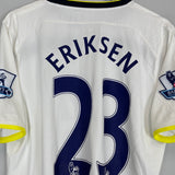 2014/15 TOTTENHAM ERIKSEN #13 HOME SHIRT (M) UNDER ARMOUR