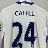 Shop 2016/17 CHELSEA CAHILL #24 L/S THIRD SHIRT (M) ADIDAS, classic football shirts, vintage football shirts & retro soccer jerseys at Cult Kits