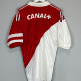 1990/91 MONACO HOME SHIRT (L) ADIDAS