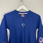 Shop 2000/01 PSG TRAINING SHIRT (L) NIKE, classic football shirts, vintage football shirts & retro soccer jerseys at Cult Kits