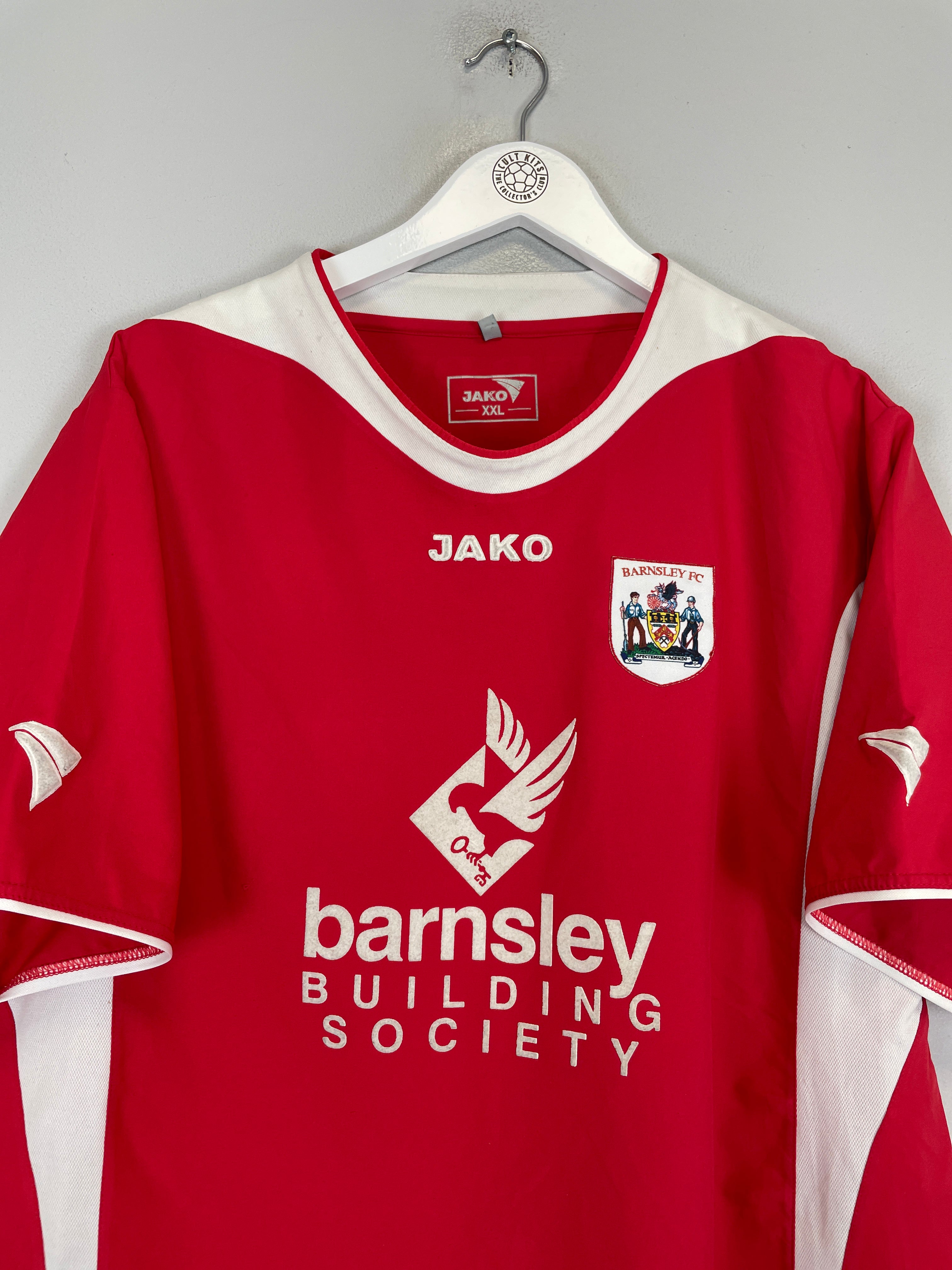 Shop 2006/07 BARNSLEY HOME SHIRT (XXL) JAKO, classic football shirts, vintage football shirts & retro soccer jerseys at Cult Kits