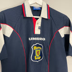 Shop 1996/98 SCOTLAND HOME SHIRT (M) UMBRO, classic football shirts, vintage football shirts & retro soccer jerseys at Cult Kits