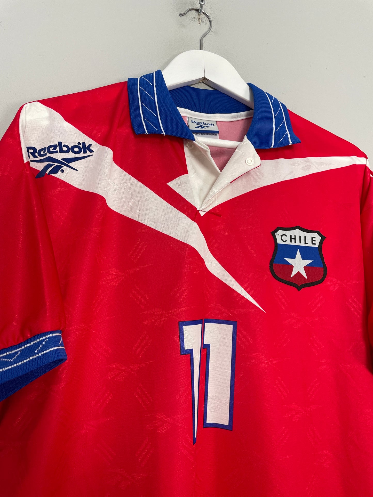 1997/99 CHILE SALAS #11 HOME SHIRT (L) REEBOK