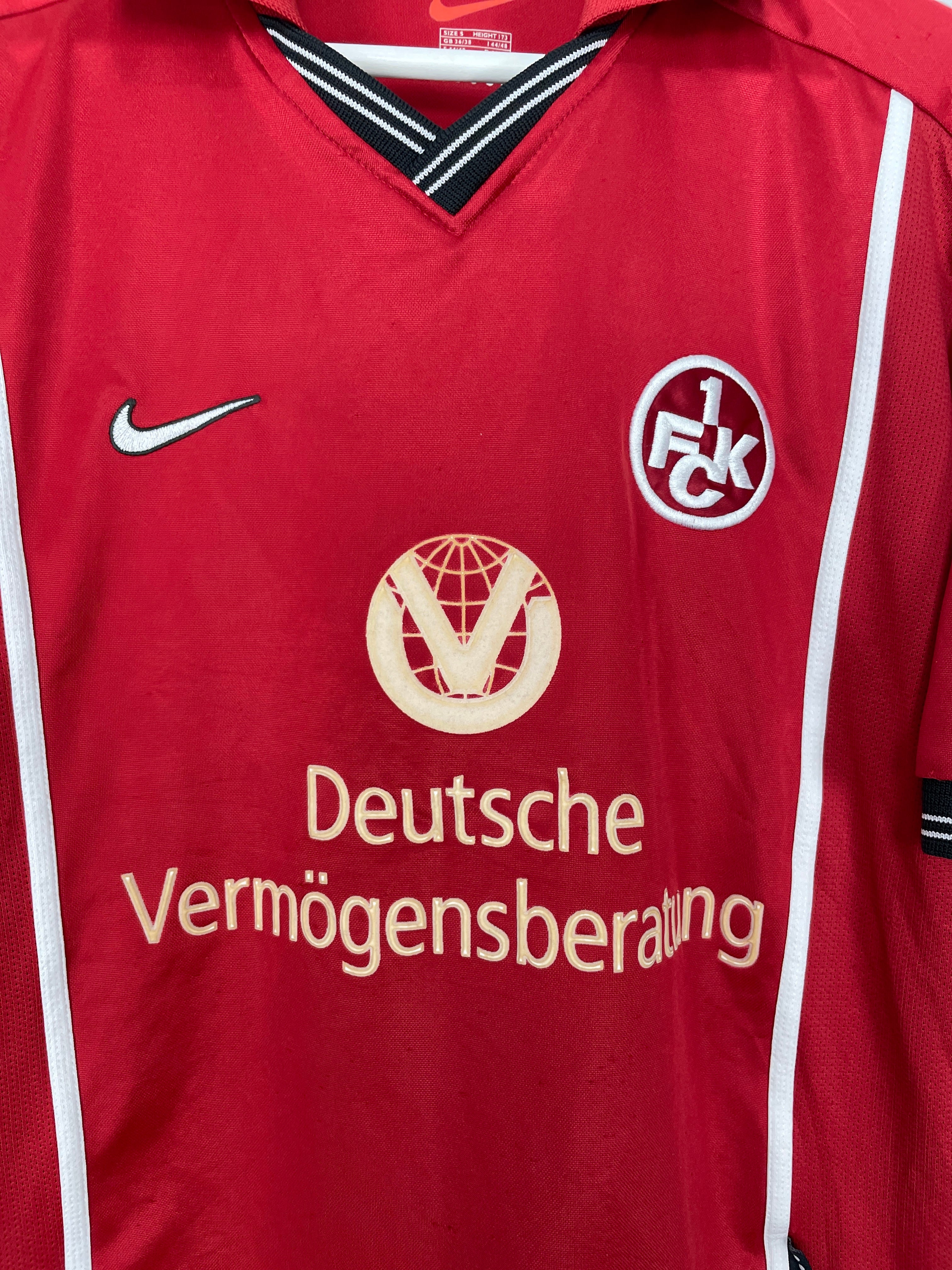 Shop 1999/00 KAISERSLAUTERN HOME SHIRT (S) NIKE, classic football shirts, vintage football shirts & retro soccer jerseys at Cult Kits