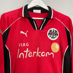 Shop 1998/00 FRANKFURT #12 L/S HOME SHIRT (M) PUMA, classic football shirts, vintage football shirts & retro soccer jerseys at Cult Kits
