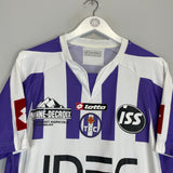 Shop 2006/07 TOULOUSE ELMANDER #9 HOME SHIRT (XL) LOTTO, classic football shirts, vintage football shirts & retro soccer jerseys at Cult Kits