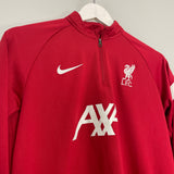 2020/21 LIVERPOOL 1/4 ZIP DRILL TOP (XL.KIDS) NIKE