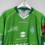 2004/05 ST ETIENNE CLAUDE #10 HOME SHIRT (L) DUARIG