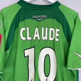 2004/05 ST ETIENNE CLAUDE #10 HOME SHIRT (L) DUARIG