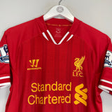 2013/14 LIVERPOOL GERRARD #8 HOME SHIRT (S) WARRIOR