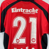 Shop 2000/01 EINTRACHT FRANKFURT YANG #21 HOME SHIRT (XL) PUMA, classic football shirts, vintage football shirts & retro soccer jerseys at Cult Kits