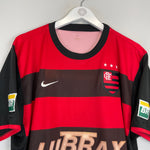 Shop 2005/06 FLAMENGO #9 HOME SHIRT (L) NIKE, classic football shirts, vintage football shirts & retro soccer jerseys at Cult Kits