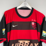 Shop 2005/06 FLAMENGO #9 HOME SHIRT (L) NIKE, classic football shirts, vintage football shirts & retro soccer jerseys at Cult Kits