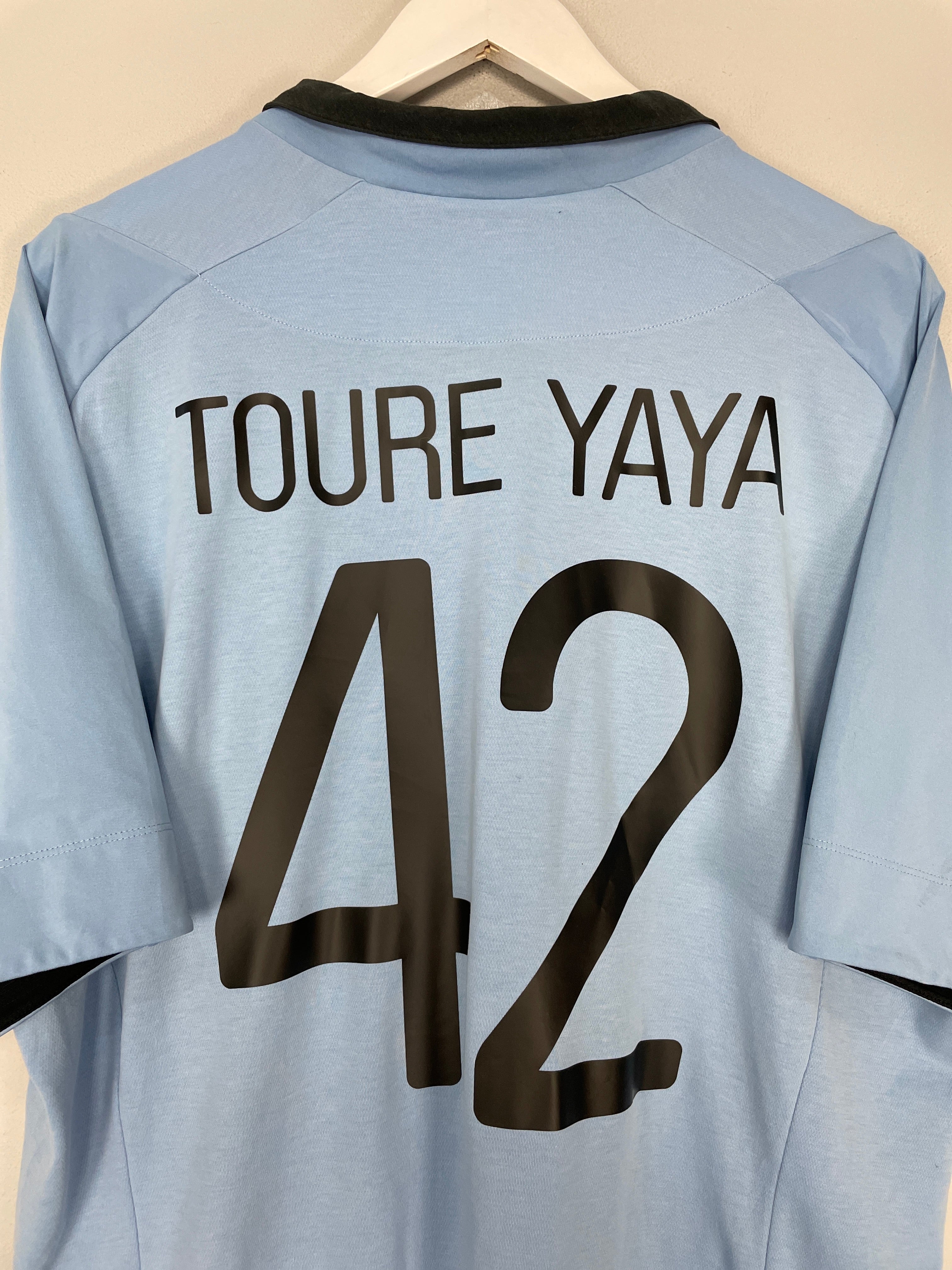 Shop 2012/13 MANCHESTER CITY HOME SHIRT (XXL) UMBRO, classic football shirts, vintage football shirts & retro soccer jerseys at Cult Kits