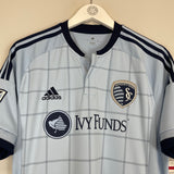 2015/17 SPORTING KANSAS CITY *BNWT* HOME SHIRT (L) ADIDAS
