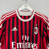 2011/12 AC MILAN PRINCE #27 HOME SHIRT (M) ADIDAS