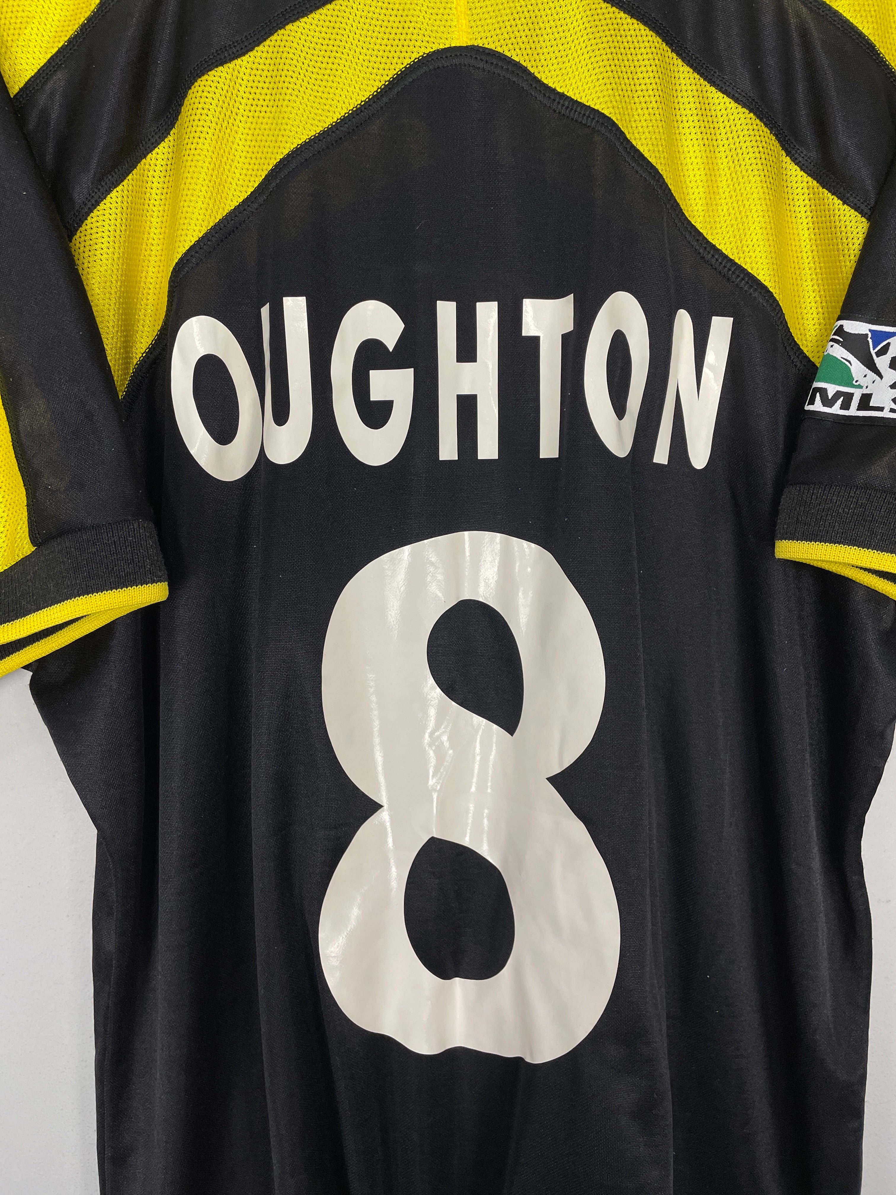 Shop 1996 COLOMBUS CREW OUGHTON #8 HOME SHIRT (L) ADIDAS, classic football shirts, vintage football shirts & retro soccer jerseys at Cult Kits