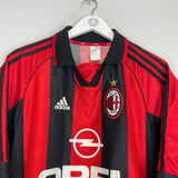 1998/99 AC MILAN BIERHOFF #20 HOME SHIRT (L) ADIDAS