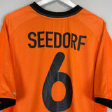 2000/02 NETHERLANDS SEEDORF #6 HOME SHIRT (XL) NIKE