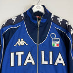 Shop 2000/01 ITALY TRACK JACKET (XL) KAPPA, classic football shirts, vintage football shirts & retro soccer jerseys at Cult Kits