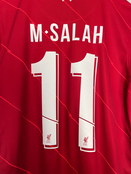 CULT KITS - 2021/22 LIVERPOOL SALAH #11 HOME SHIRT (M) NIKE – Cult Kits