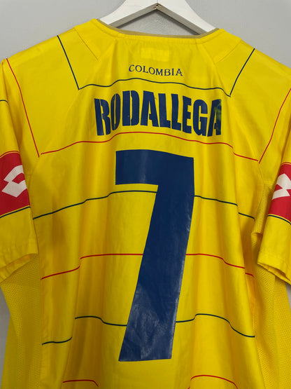2004/06 COLOMBIA RODALLEGA #7 HOME SHIRT (L) LOTTO