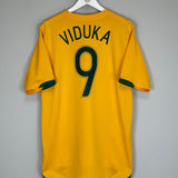 2006/08 AUSTRALIA VIDUKA #9 HOME SHIRT (L) NIKE