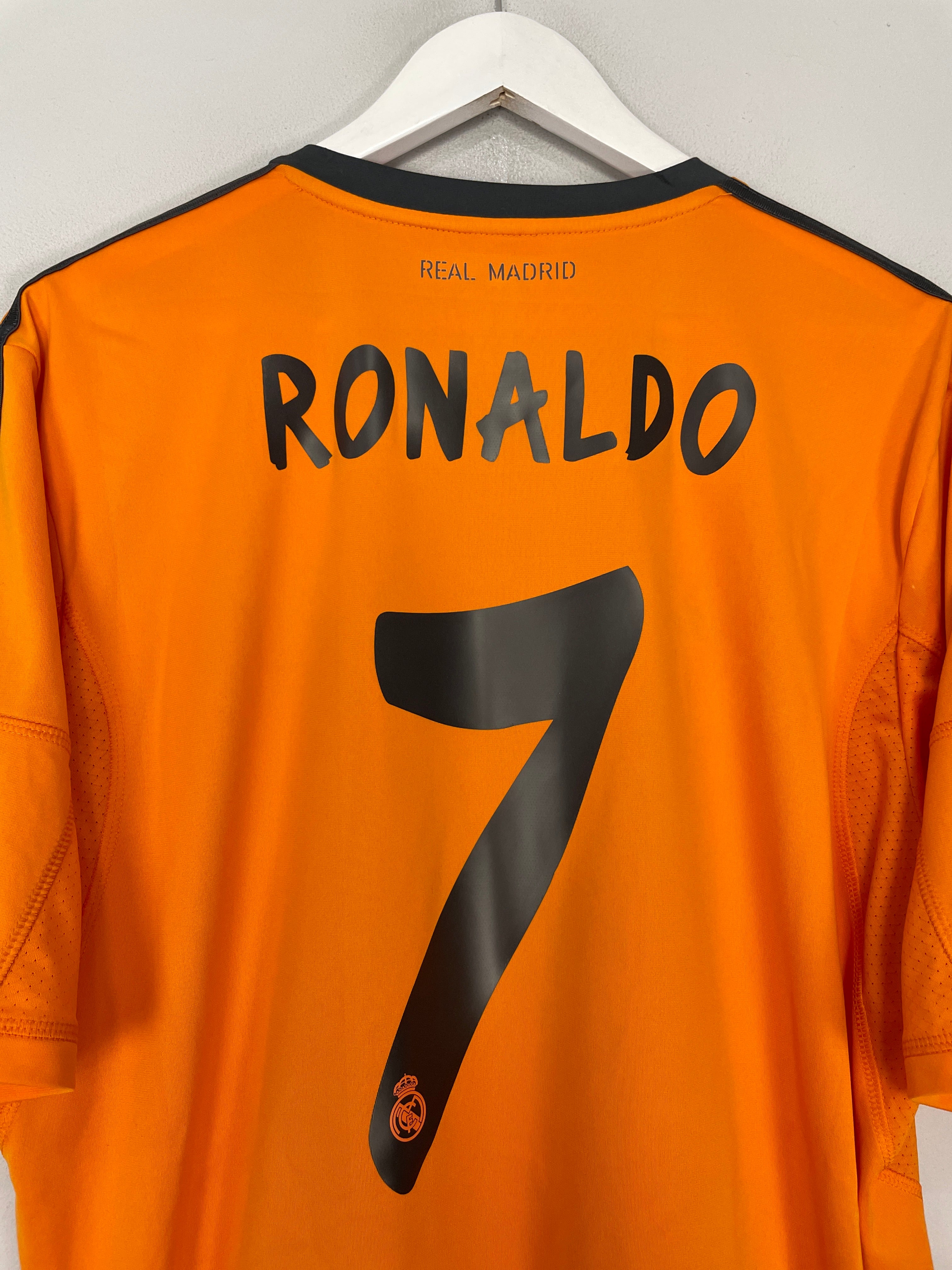 Shop 2013/14 REAL MADRID RONALDO #7 THIRD SHIRT (XL) ADIDAS, classic football shirts, vintage football shirts & retro soccer jerseys at Cult Kits