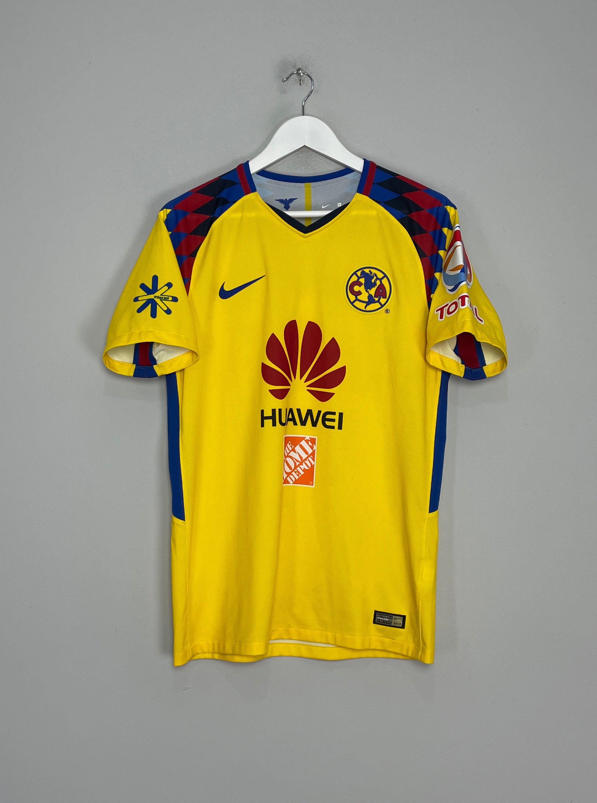 Shop 2017/18 CLUB AMERICA *PLAYER ISSUE* THIRD SHIRT (M) NIKE, classic football shirts, vintage football shirts & retro soccer jerseys at Cult Kits