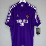 2003/04 FIORENTINA DI LIVIO #7 *BNWT* HOME SHIRT (M) ADIDAS