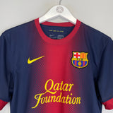2012/13 BARCELONA *CUSTOMISED* HOME SHIRT (S) NIKE
