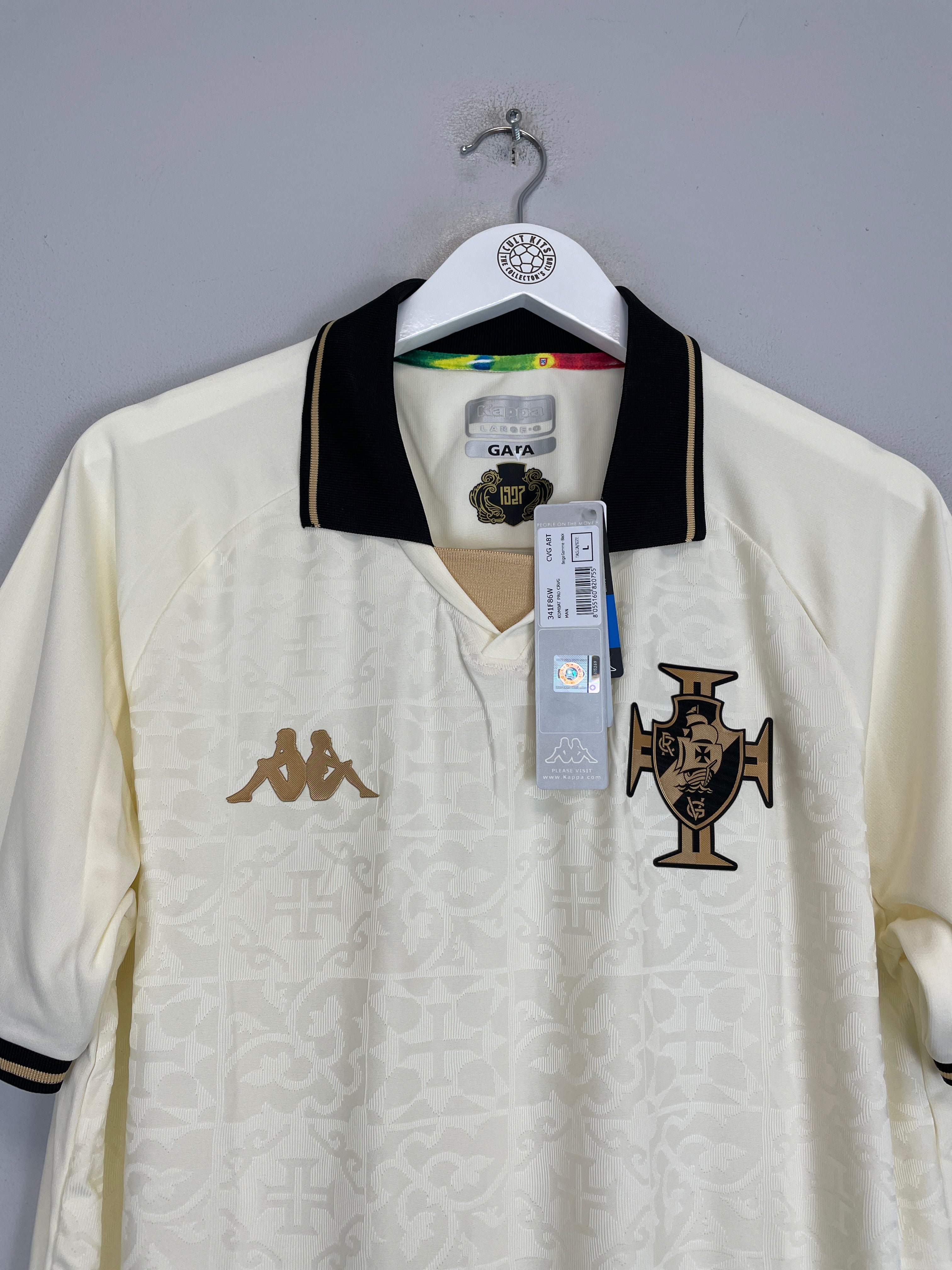 Shop 2022 VASCO DA GAMA *BNWT* THIRD SHIRT (L) KAPPA, classic football shirts, vintage football shirts & retro soccer jerseys at Cult Kits