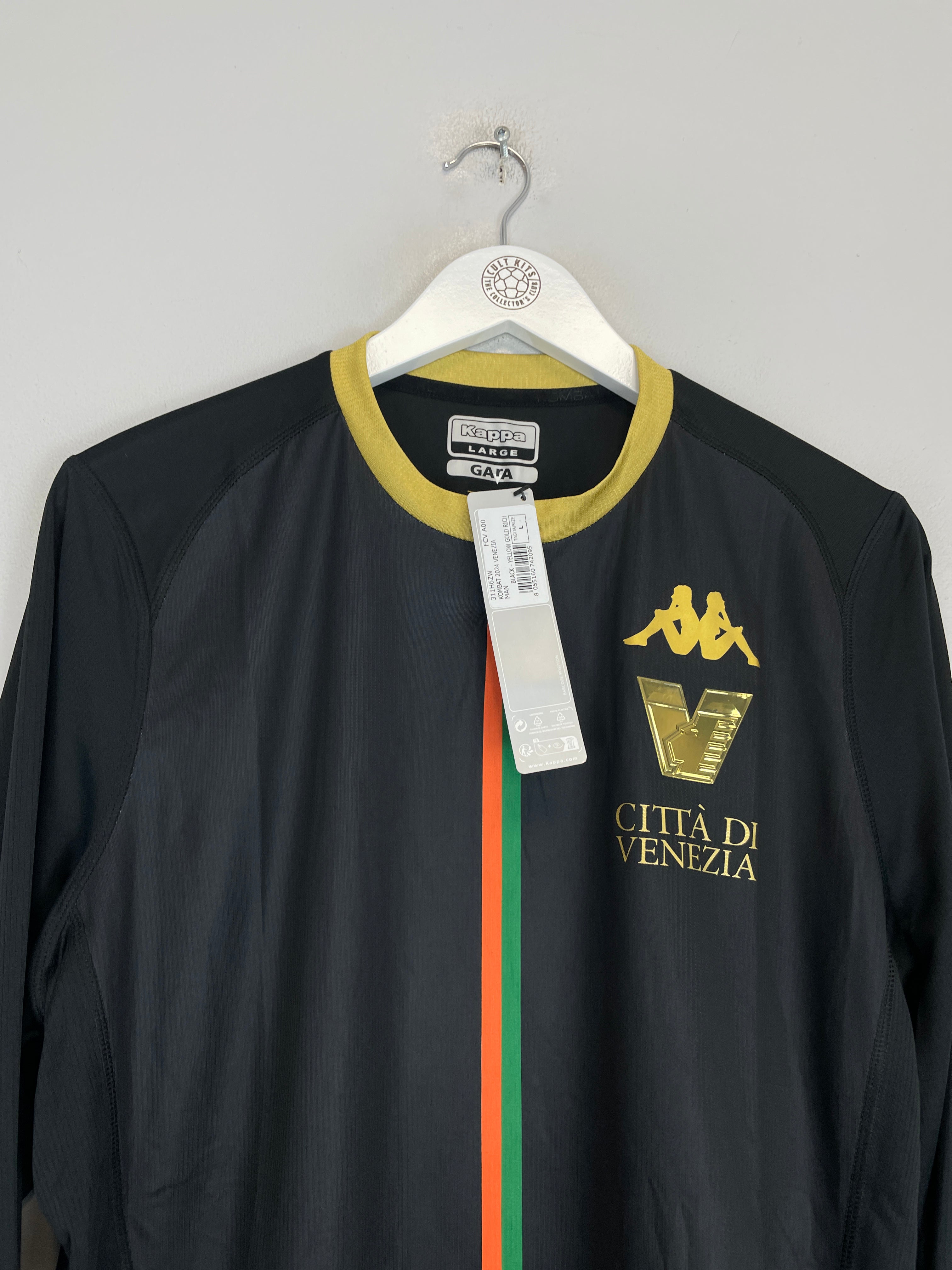 Shop 2023/24 VENEZIA *BNWT* L/S HOME SHIRT (L) KAPPA, classic football shirts, vintage football shirts & retro soccer jerseys at Cult Kits