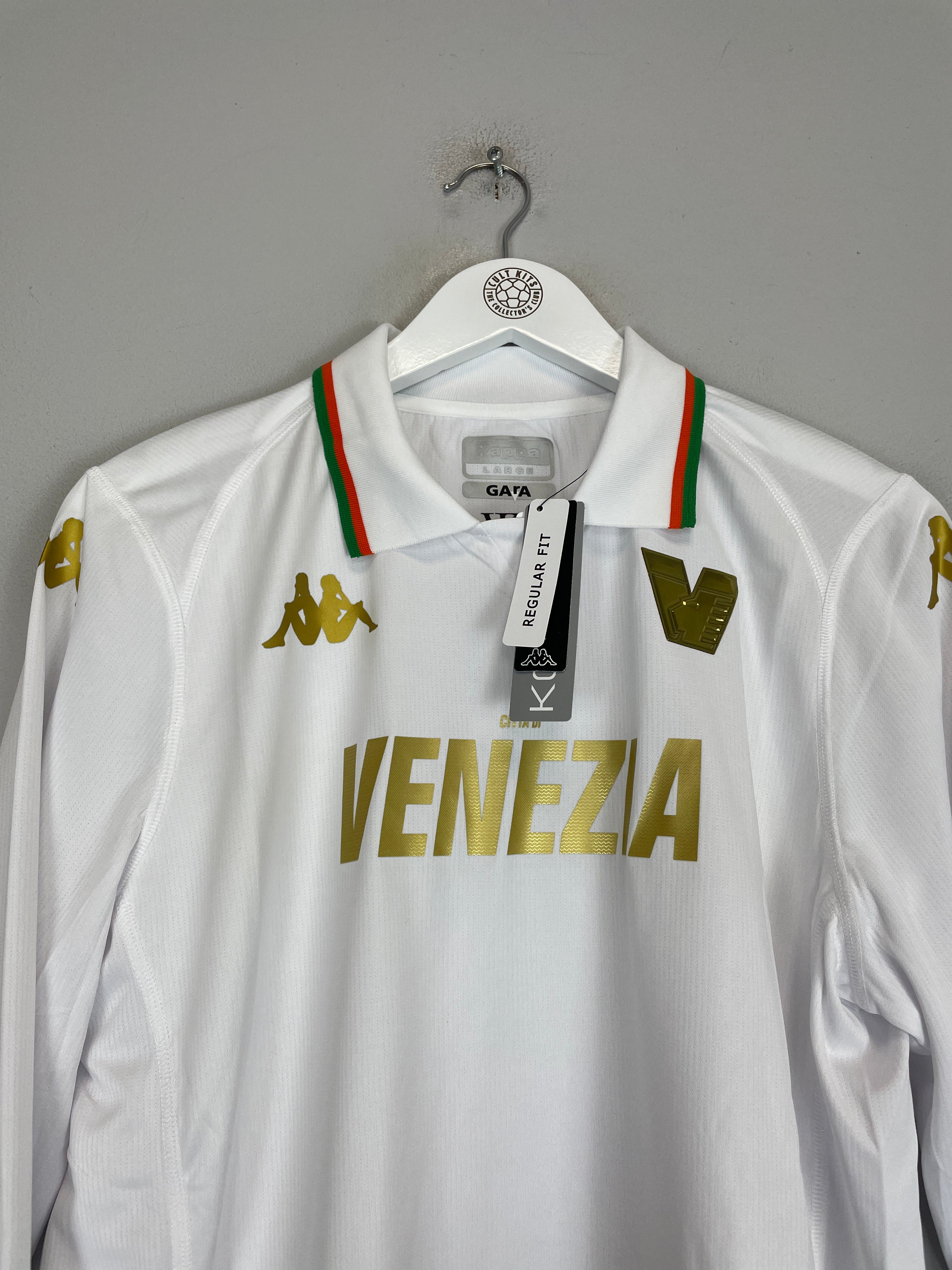 Shop 2023/24 VENEZIA *BNWT* L/S AWAY SHIRT (L) KAPPA, classic football shirts, vintage football shirts & retro soccer jerseys at Cult Kits