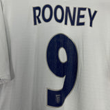 2005/07 ENGLAND ROONEY #9 HOME SHIRT (XXL) UMBRO