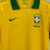 2013/14 BRAZIL *PLAYER ISSUE* HOME SHIRT (S) NIKE