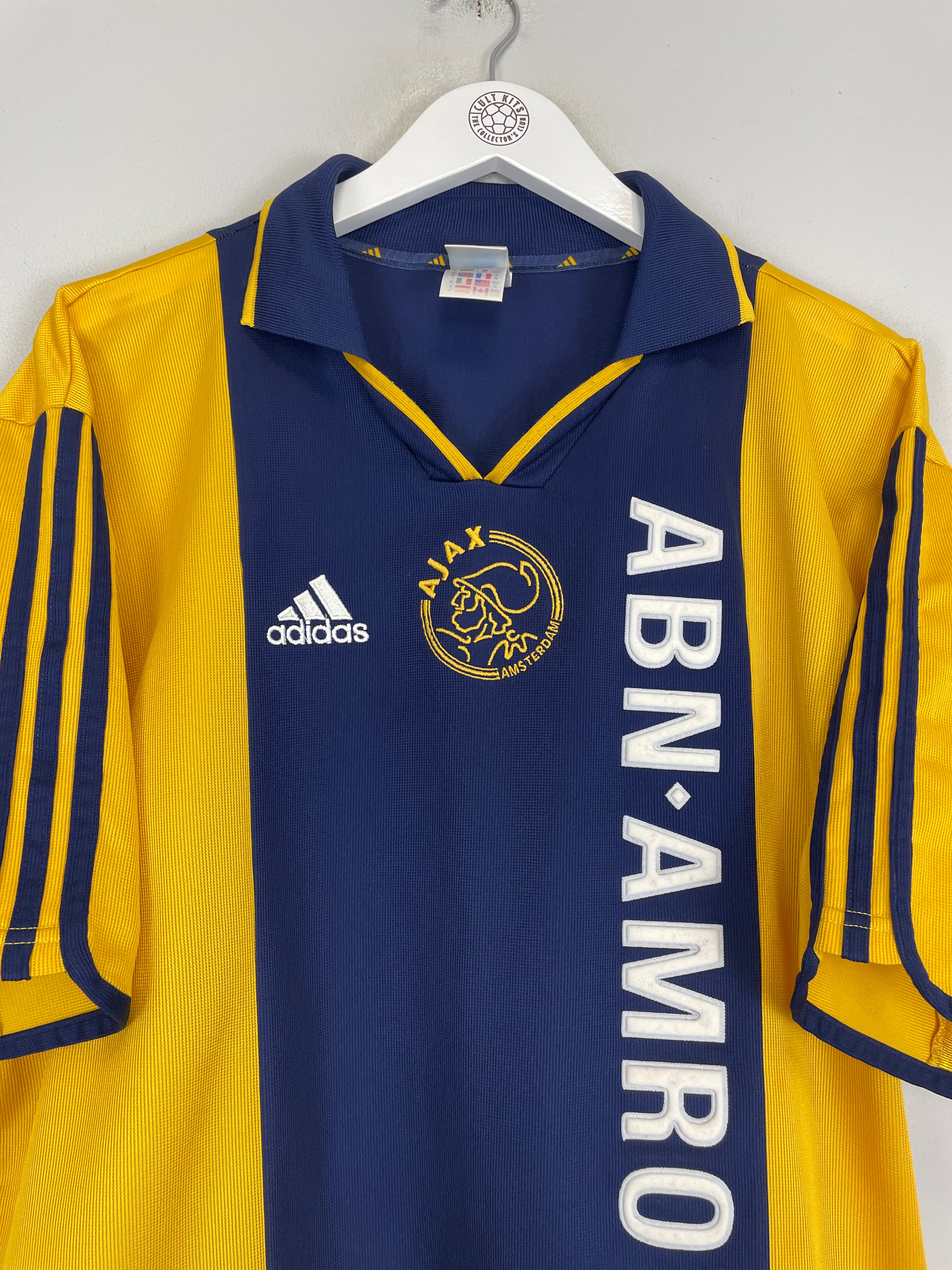 Shop 2000/01 AJAX VAN DER VAART #23 AWAY SHIRT (XL) ADIDAS, classic football shirts, vintage football shirts & retro soccer jerseys at Cult Kits