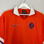 Shop 1997/98 NETHERLANDS HOME SHIRT (M) NIKE, classic football shirts, vintage football shirts & retro soccer jerseys at Cult Kits
