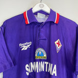 1996/97 FIORENTINA BATISTUTA #9 HOME SHIRT (L) REEBOK