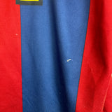 Shop 1998/00 BARCELONA LUIS ENRIQUE #21 HOME SHIRT (XL) NIKE, classic football shirts, vintage football shirts & retro soccer jerseys at Cult Kits