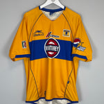 Shop 2004/05 TIGRES HOME SHIRT (L) ATLETICA, classic football shirts, vintage football shirts & retro soccer jerseys at Cult Kits