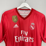 Shop 2018/19 REAL MADRID BENZEMA #9 THIRD SHIRT (L) ADIDAS, classic football shirts, vintage football shirts & retro soccer jerseys at Cult Kits