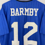 Shop 1995/97 EVERTON BARMBY #12 HOME SHIRT (L) UMBRO, classic football shirts, vintage football shirts & retro soccer jerseys at Cult Kits