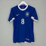 Shop 2006/07 BRAZIL KAKA #8 AWAY SHIRT (S) NIKE, classic football shirts, vintage football shirts & retro soccer jerseys at Cult Kits
